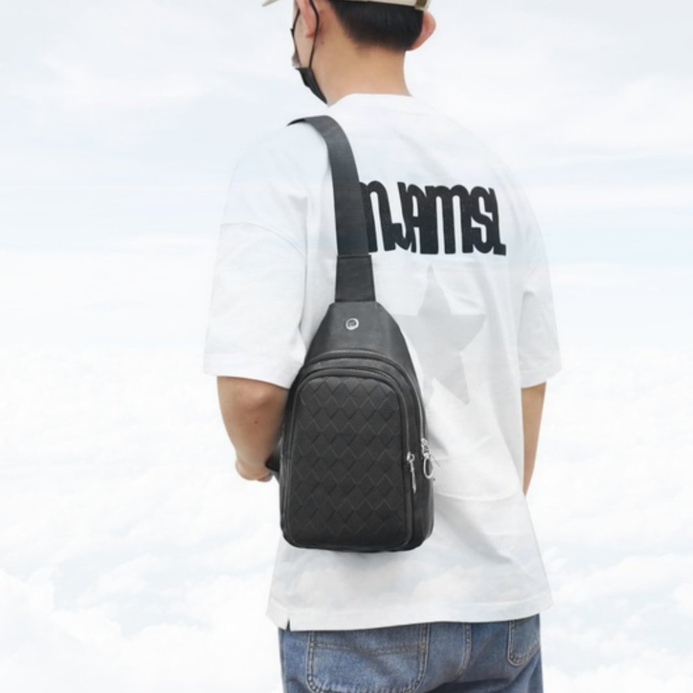 New Earphone Hole Sling Bag 130